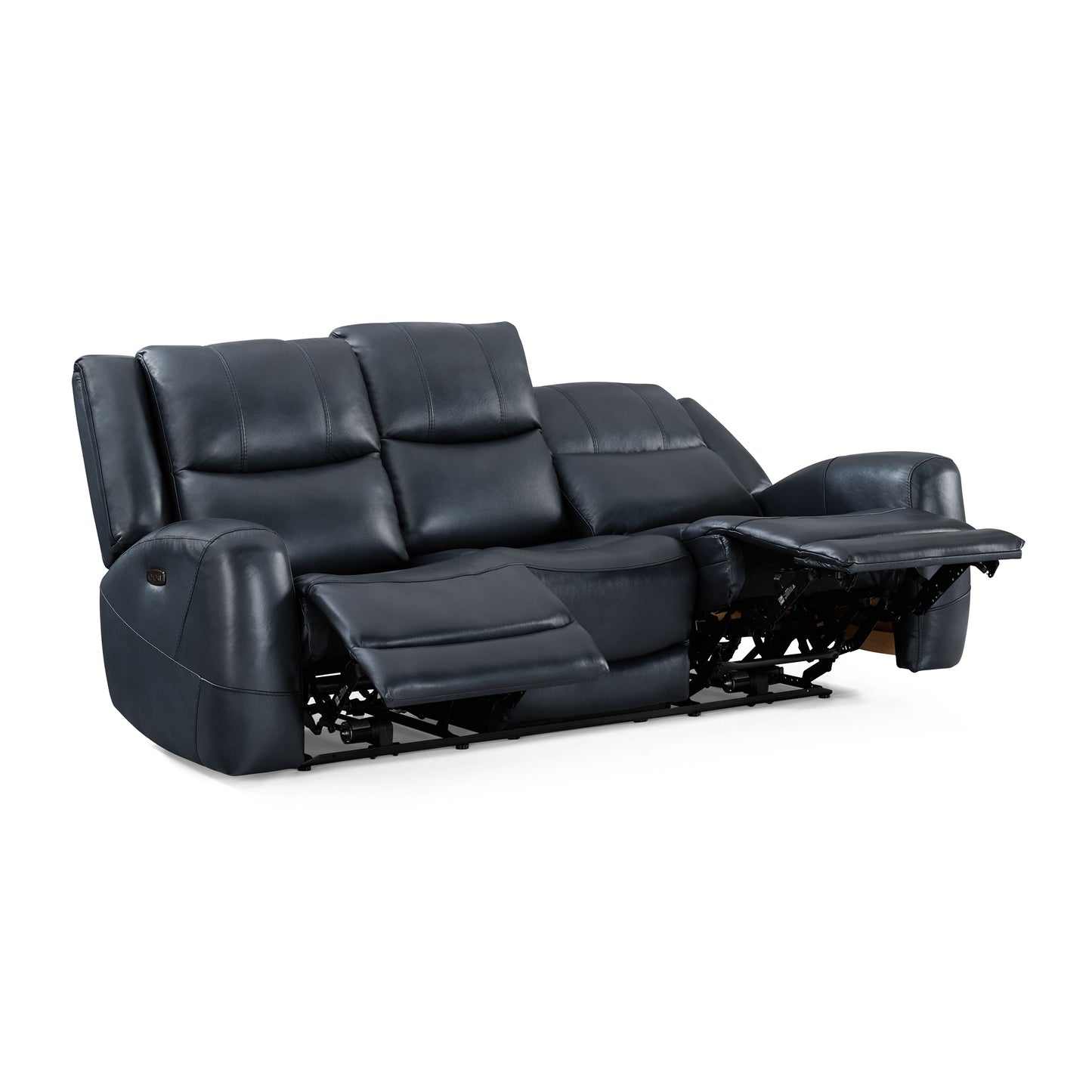 Roundhill Furniture Cozura Leather Power Dual Reclining Sofa