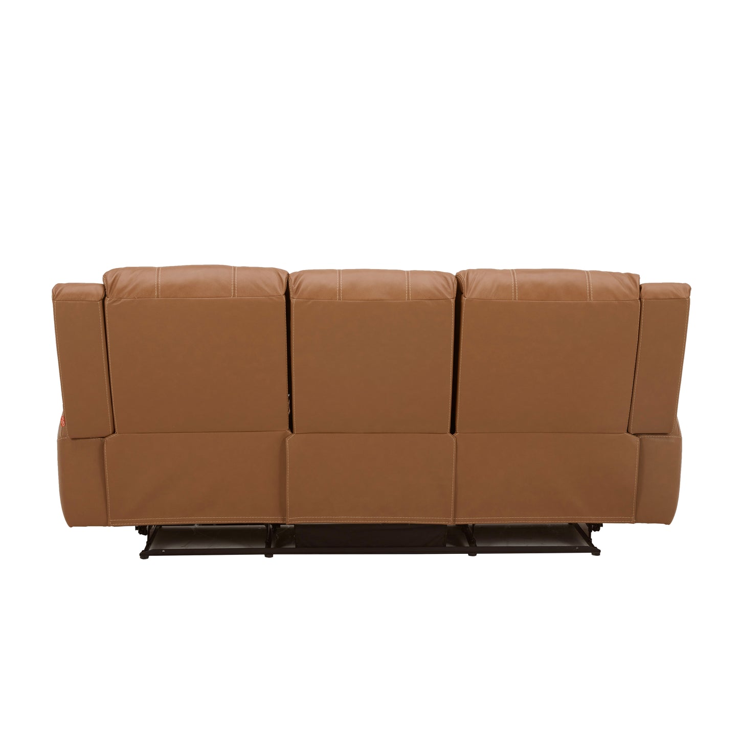 Roundhill Furniture Cozura Leather Power Dual Reclining Sofa