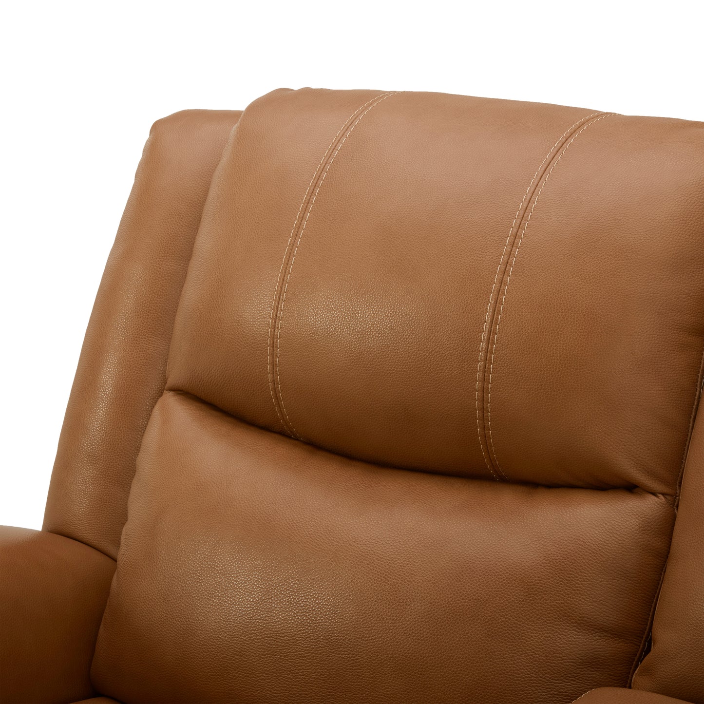 Roundhill Furniture Cozura Leather Power Dual Reclining Sofa