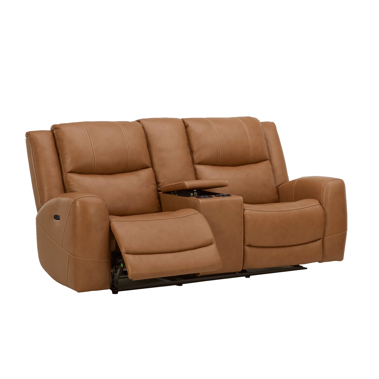 Roundhill Furniture Cozura Leather Power Recling Living Room Collection