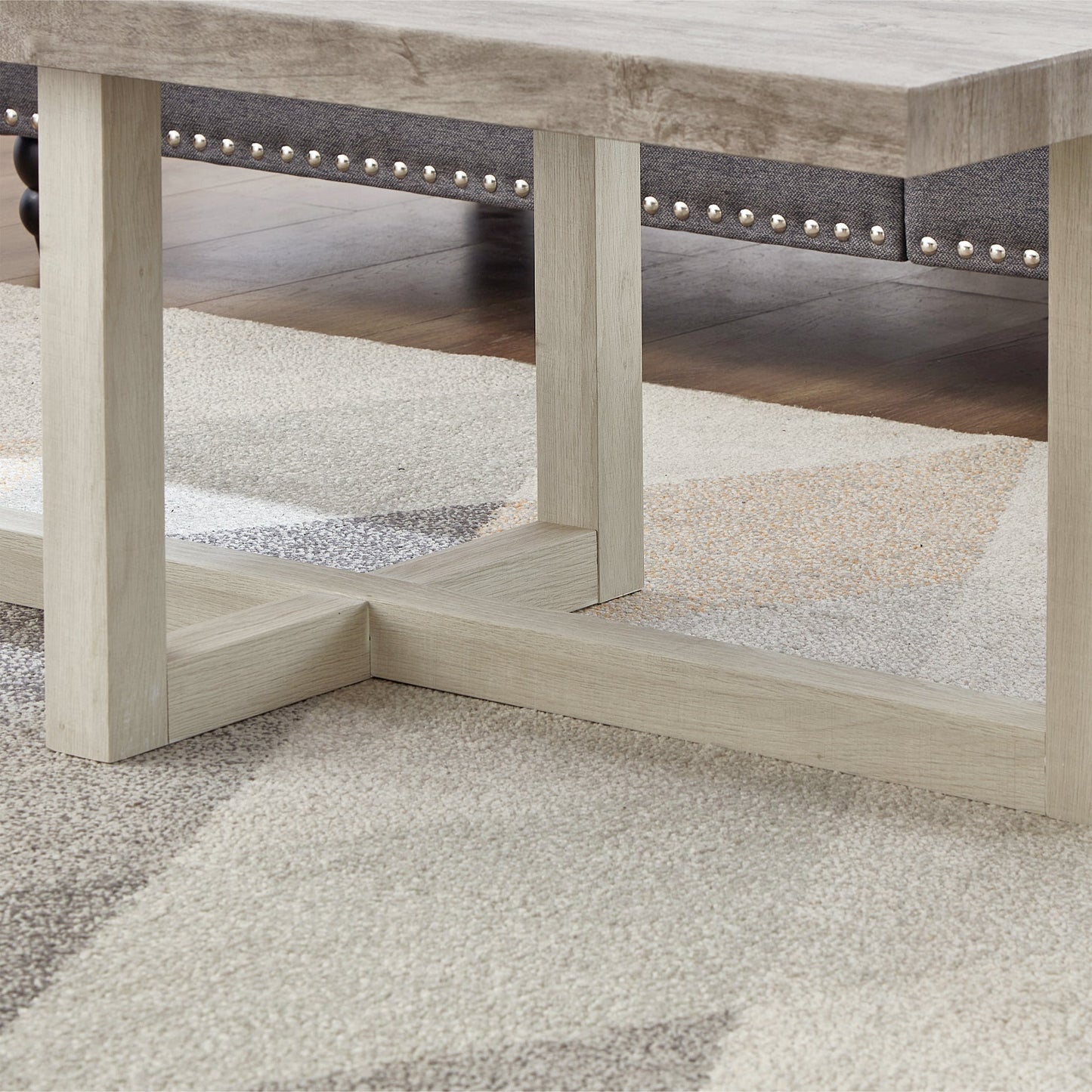 Roundhill Furniture Luno Contemporary Coffee Table