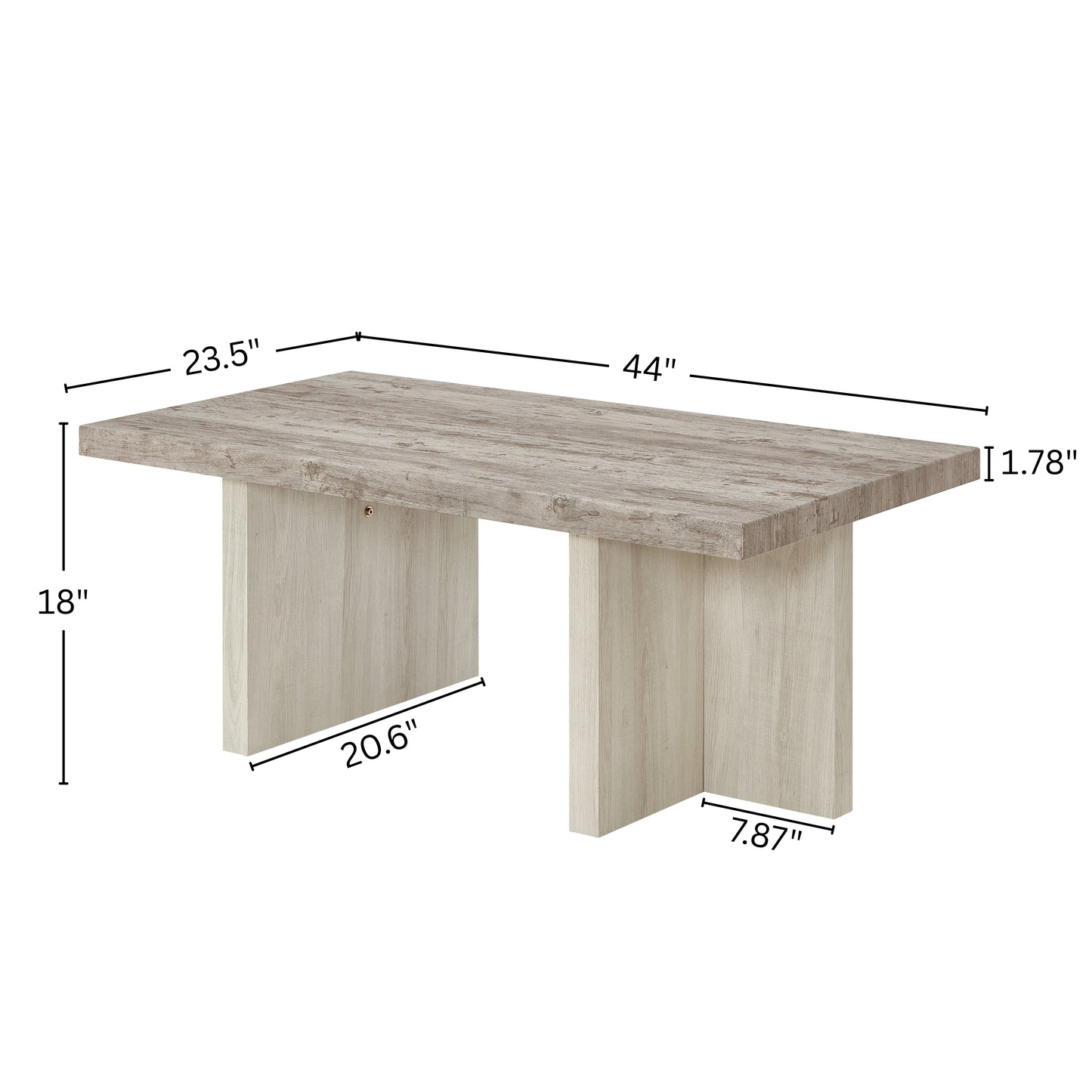 Roundhill Furniture Mchome Contemporary Coffee Table