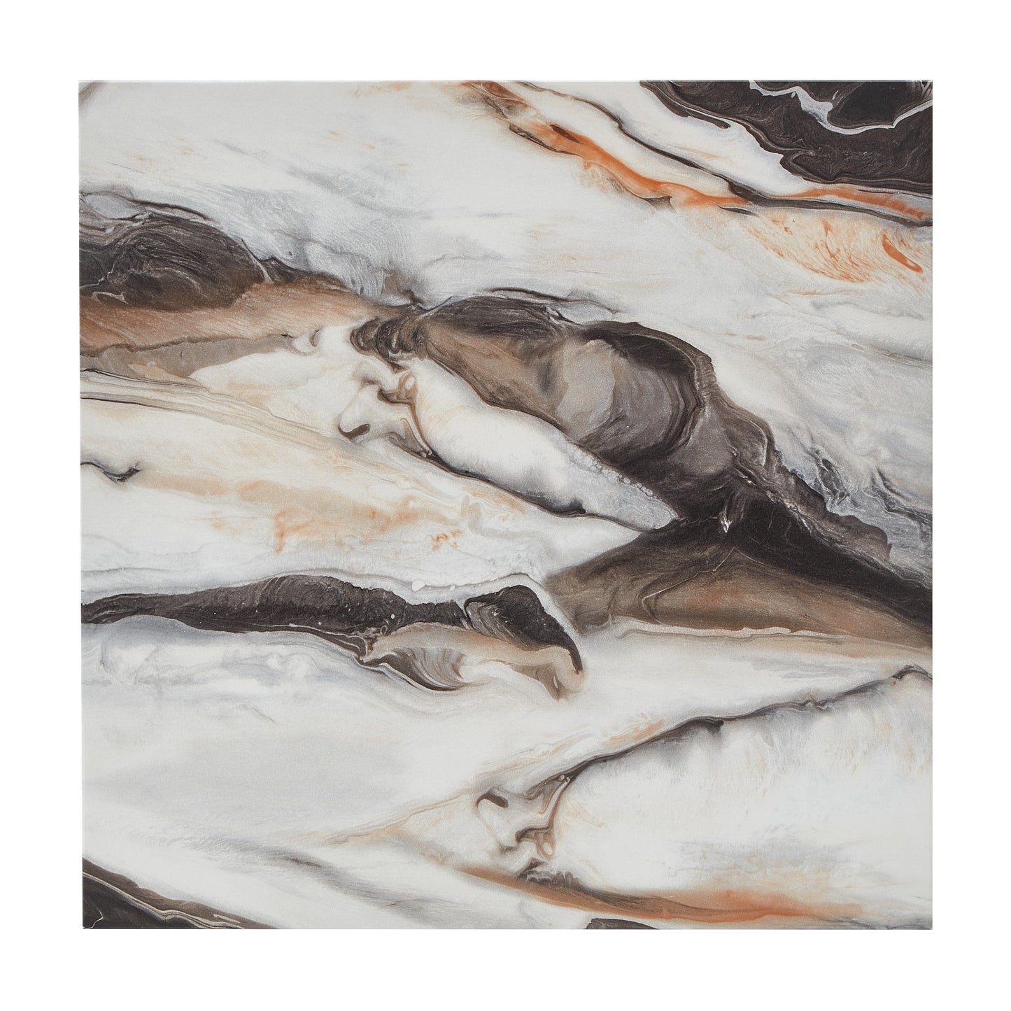 Annex & Co Cavira Modern Faux Marble Living Room Coffee Table