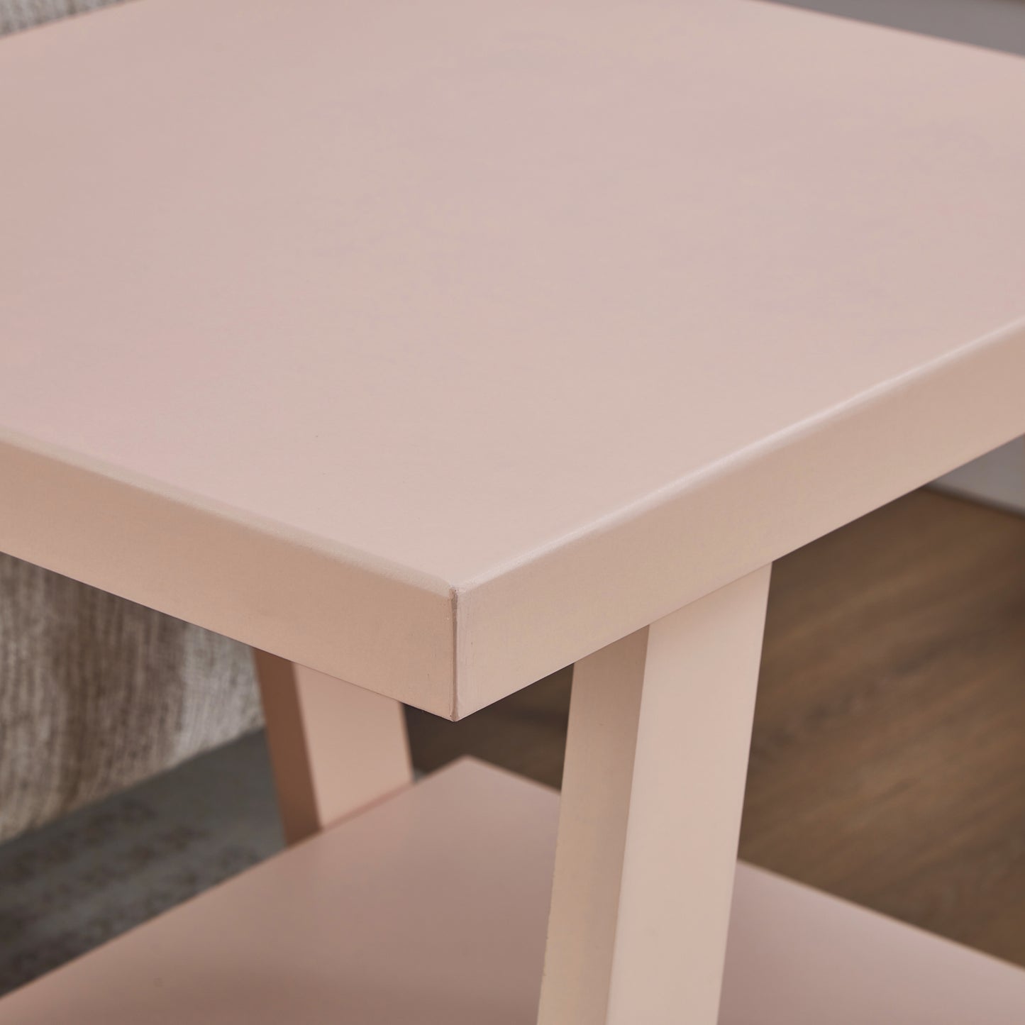 Roundhill Furniture Athens Contemporary Wood Shelf End Table