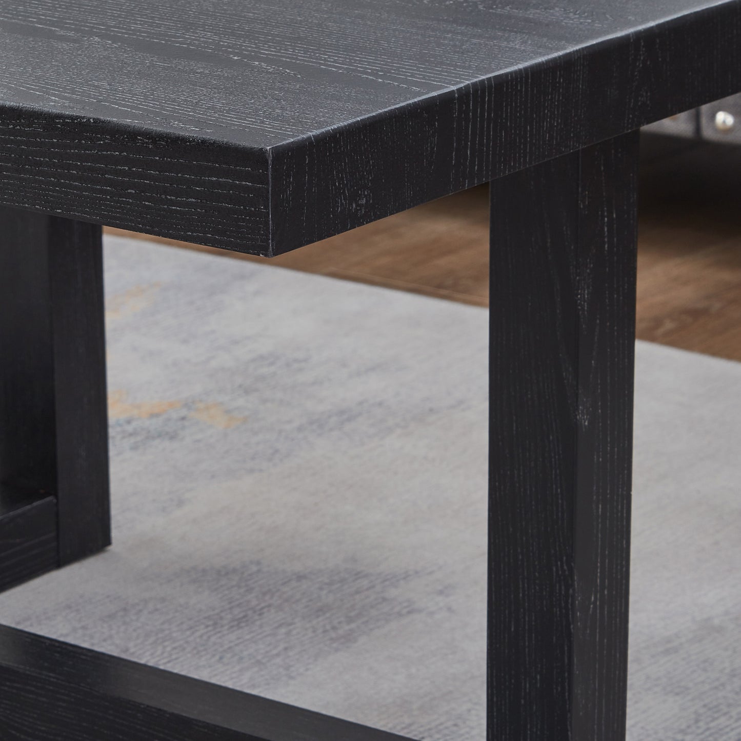 Roundhill Furniture Luno Contemporary End Table