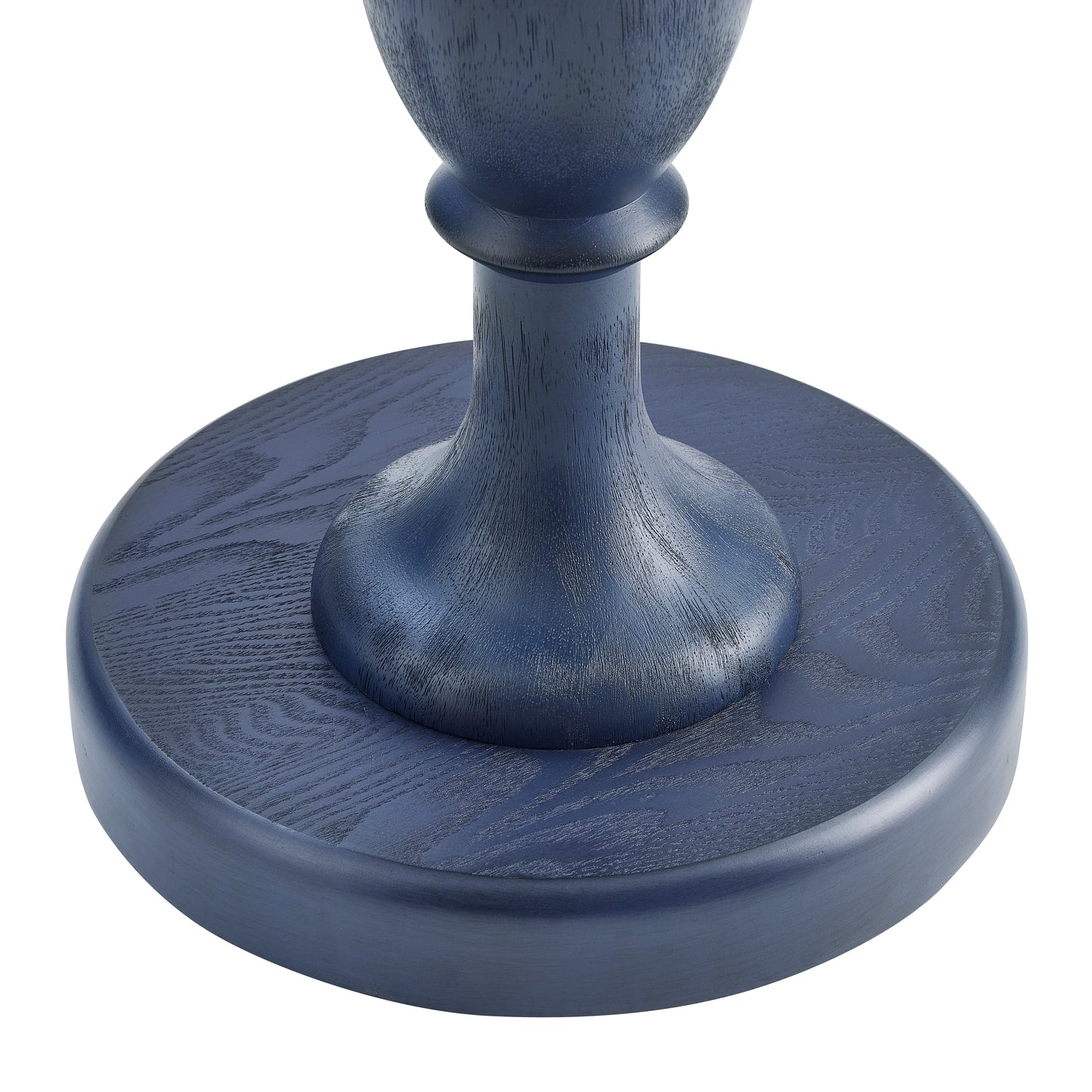 Roundhill Furniture Solmere 22" Round Wood Pedestal End Table