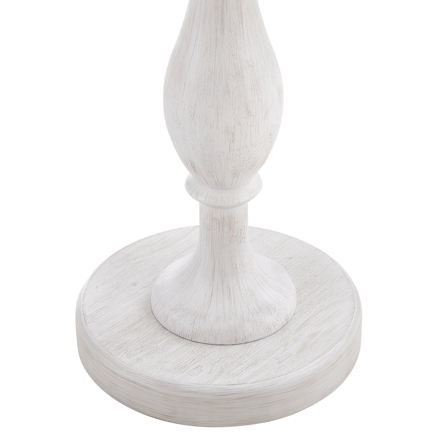 Roundhill Furniture Solmere 22" Round Wood Pedestal End Table