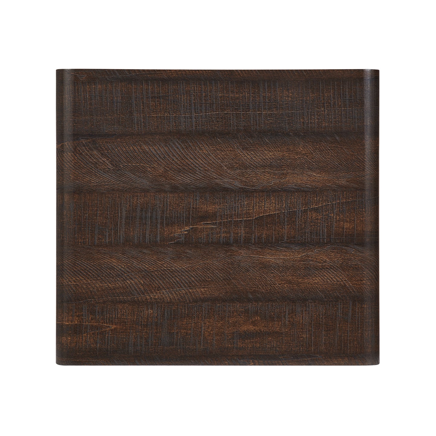 Roundhill Furniture Lux Modern Wood Shelf Side Table, Bedside Nightstand