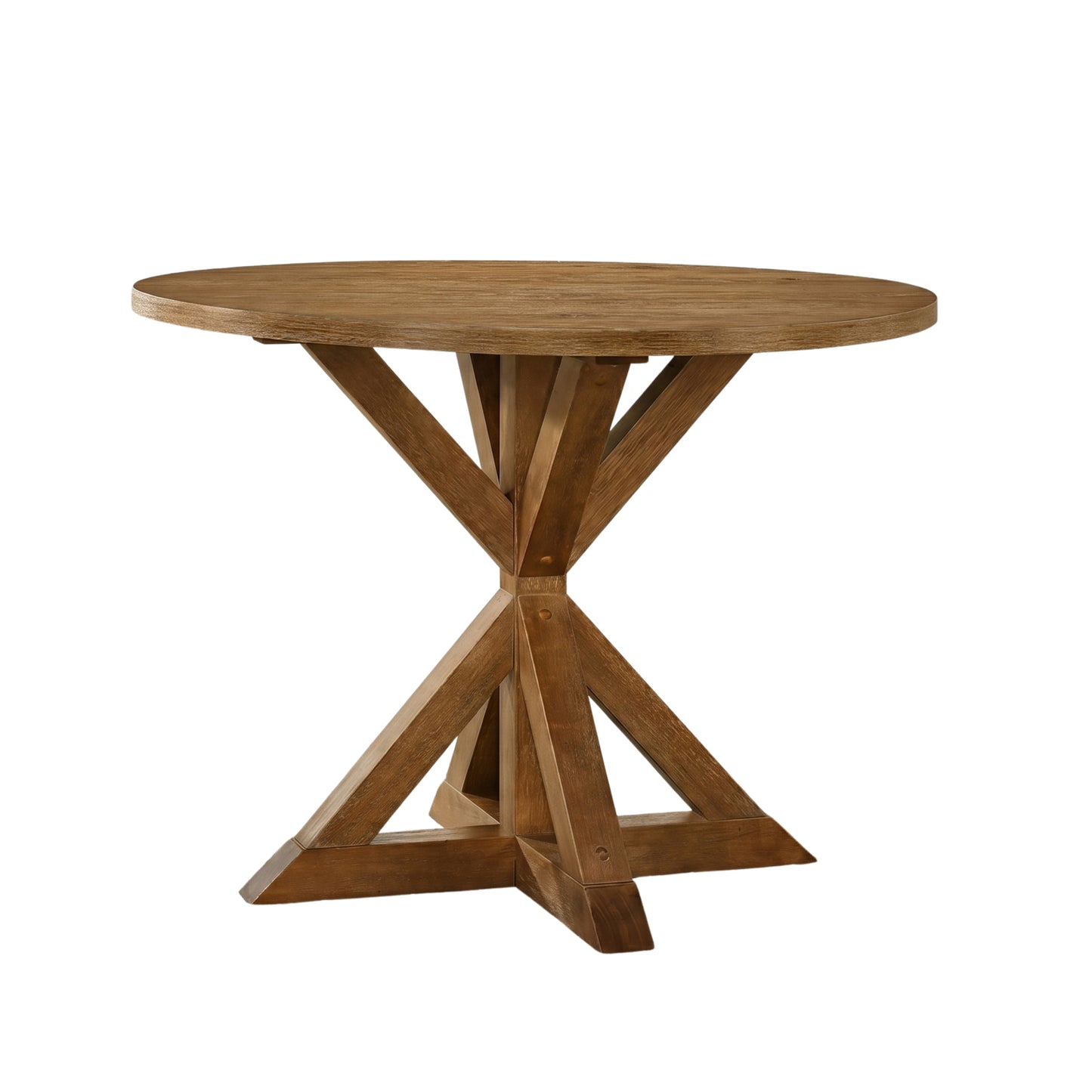 Windvale Cross-Buck Base Counter Height Dining Table