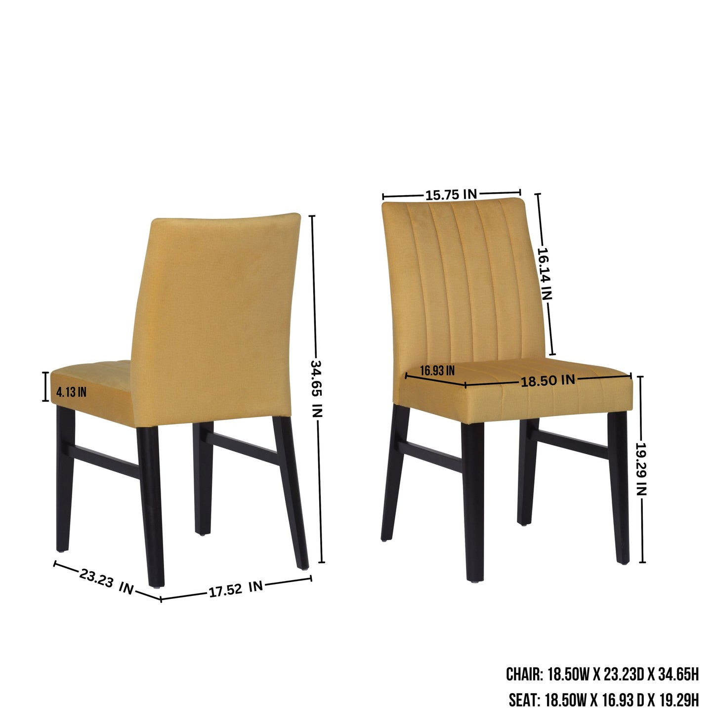 Tabner Edo 5-Piece Dining Set, Round Trestle Table and 4 Upholstered Chairs