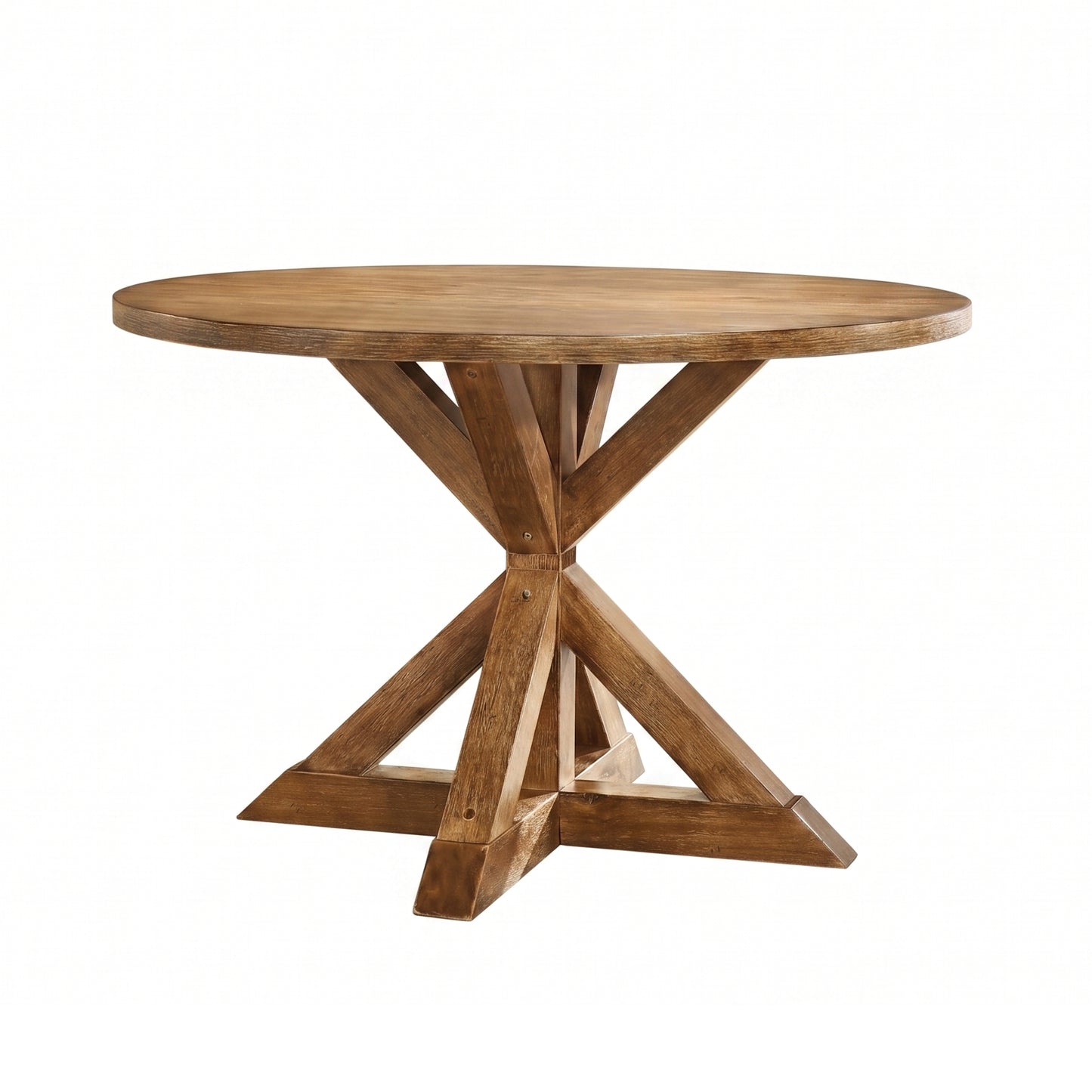Windvale Cross-Buck Base Dining Table