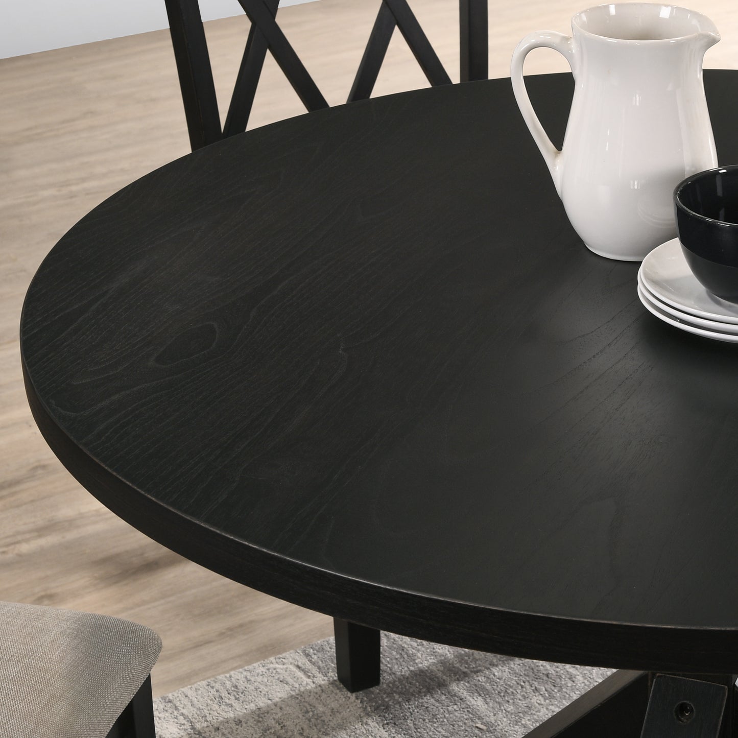 Windvale Cross-Buck Base Dining Table