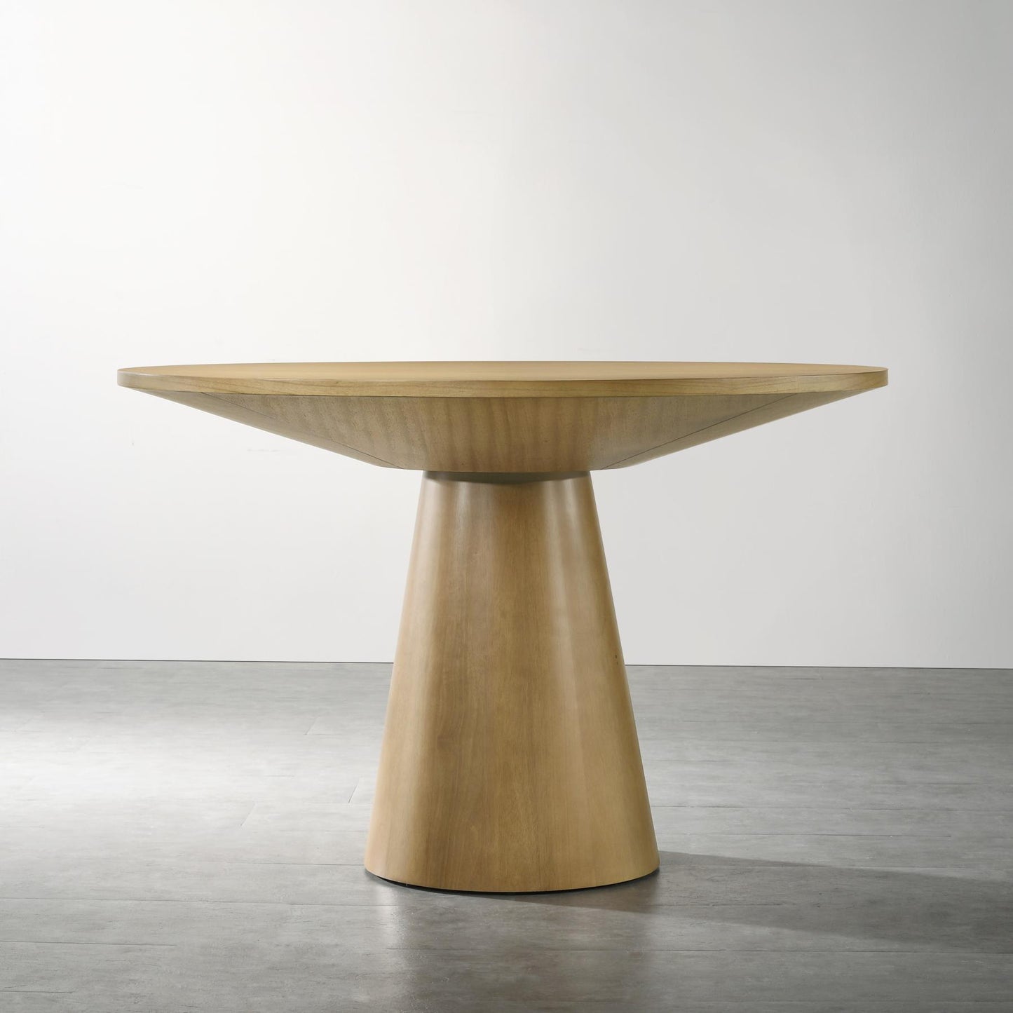 Roundhill Furniture Rocco Contemporary Pedestal Dining Table