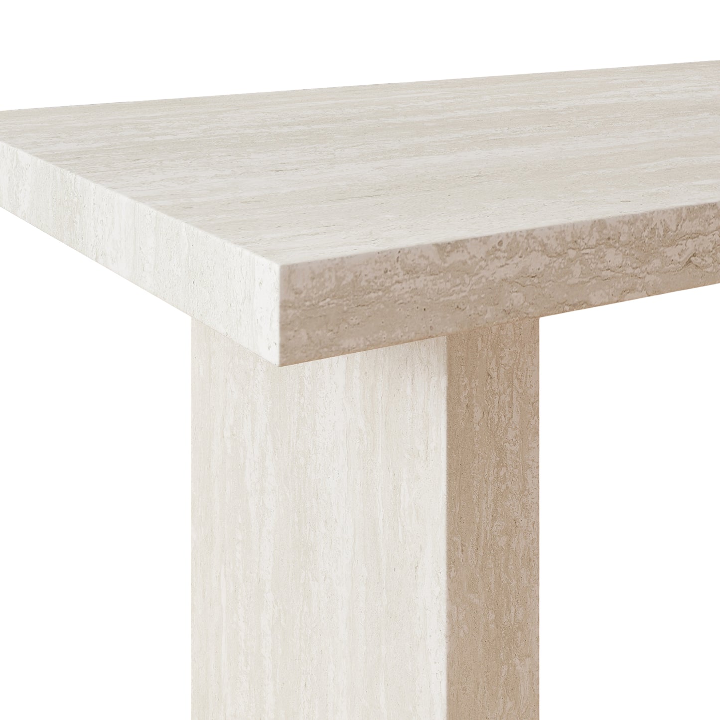 Roundhill Furniture Cavira 5-Piece Modern Dining Set, Faux Marble Dining Table with Four Chairs