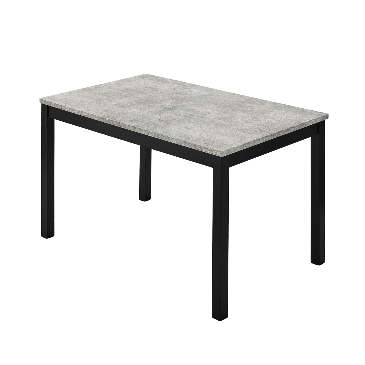 Roundhill Furniture Flint Modern 48" Rectangular Wood Dining Table