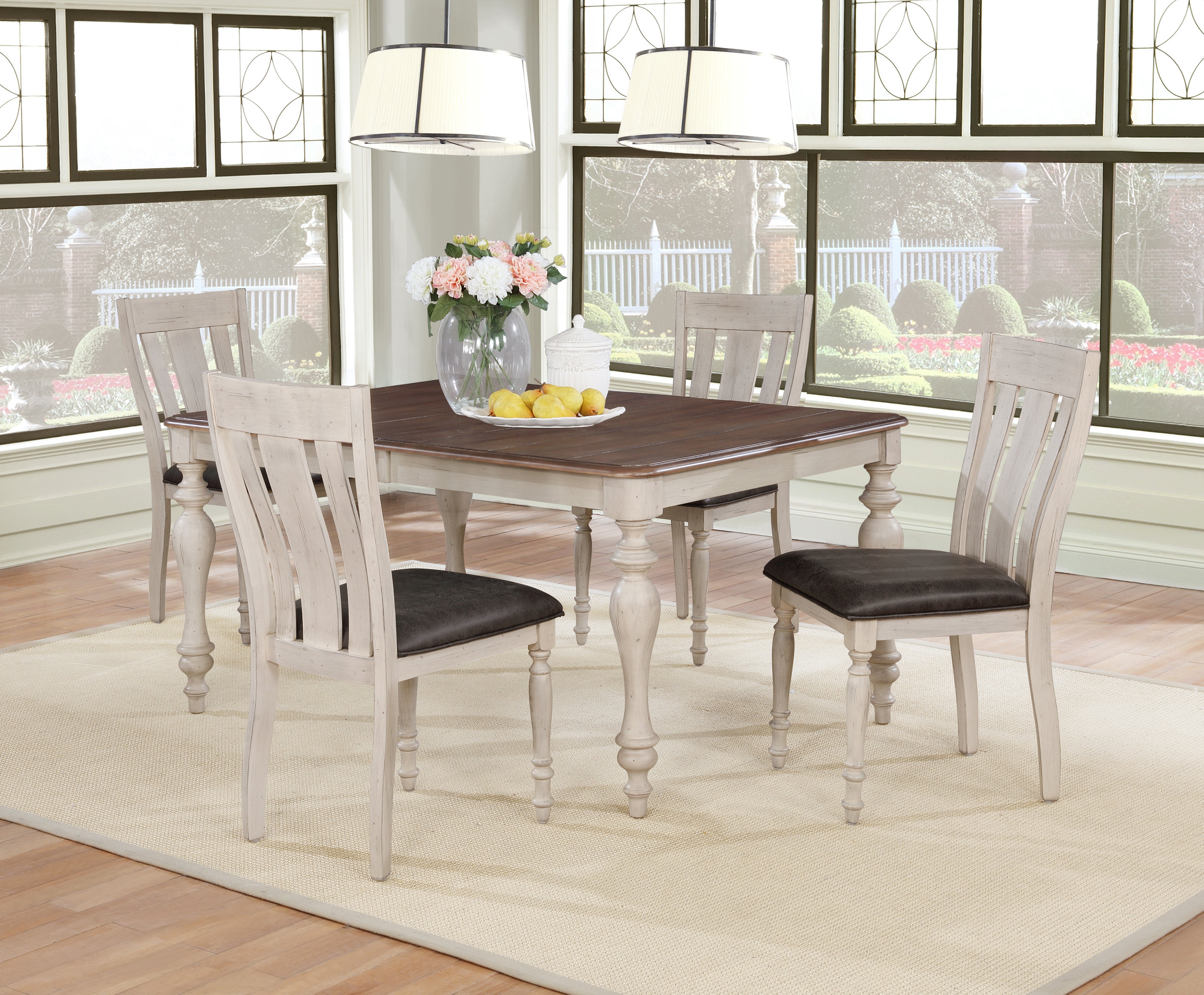 Weathered oak dining chairs hot sale