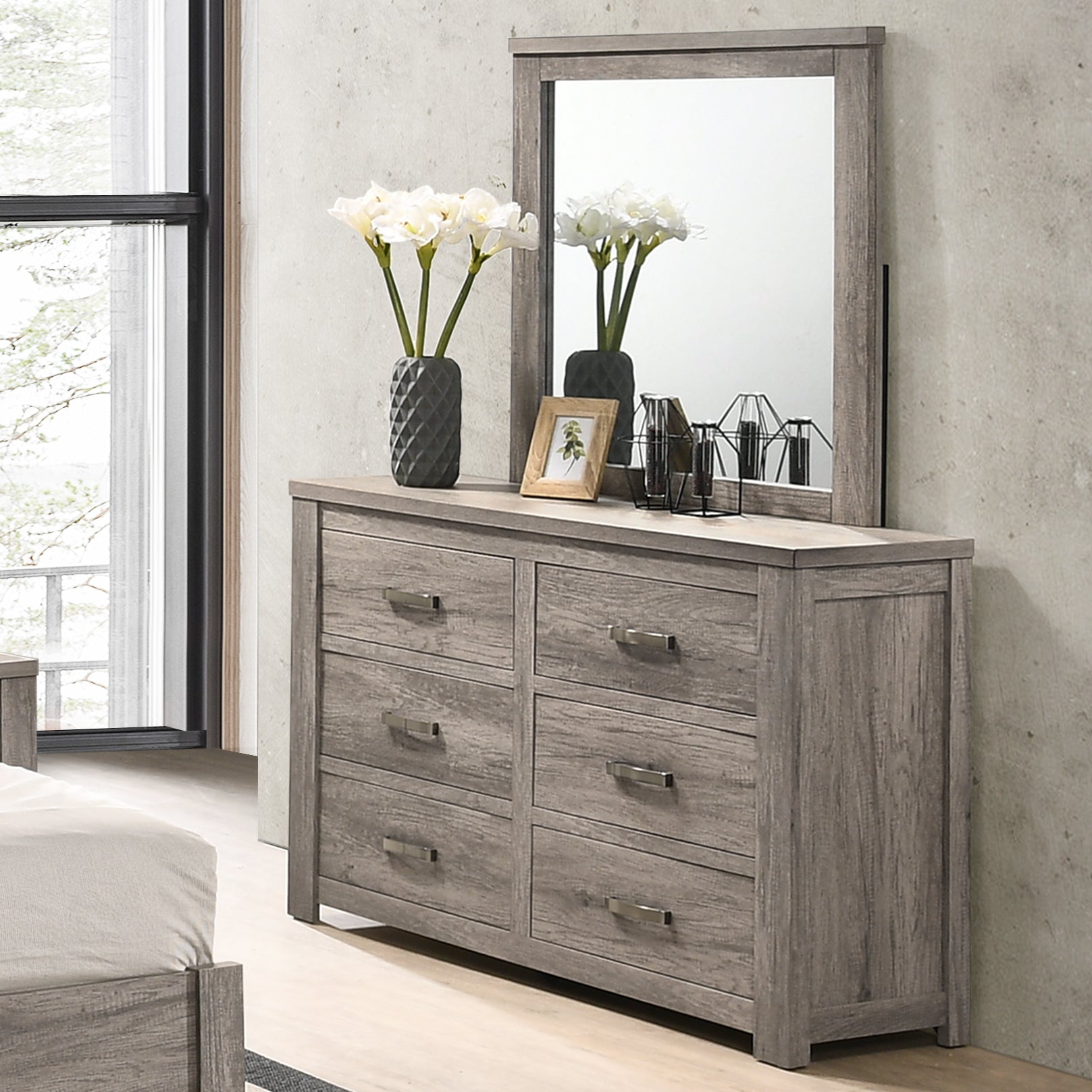 ti amo dresser misty grey Ti Amo Shiloh 4-in-1 Convertible Baby Crib, Misty Grey