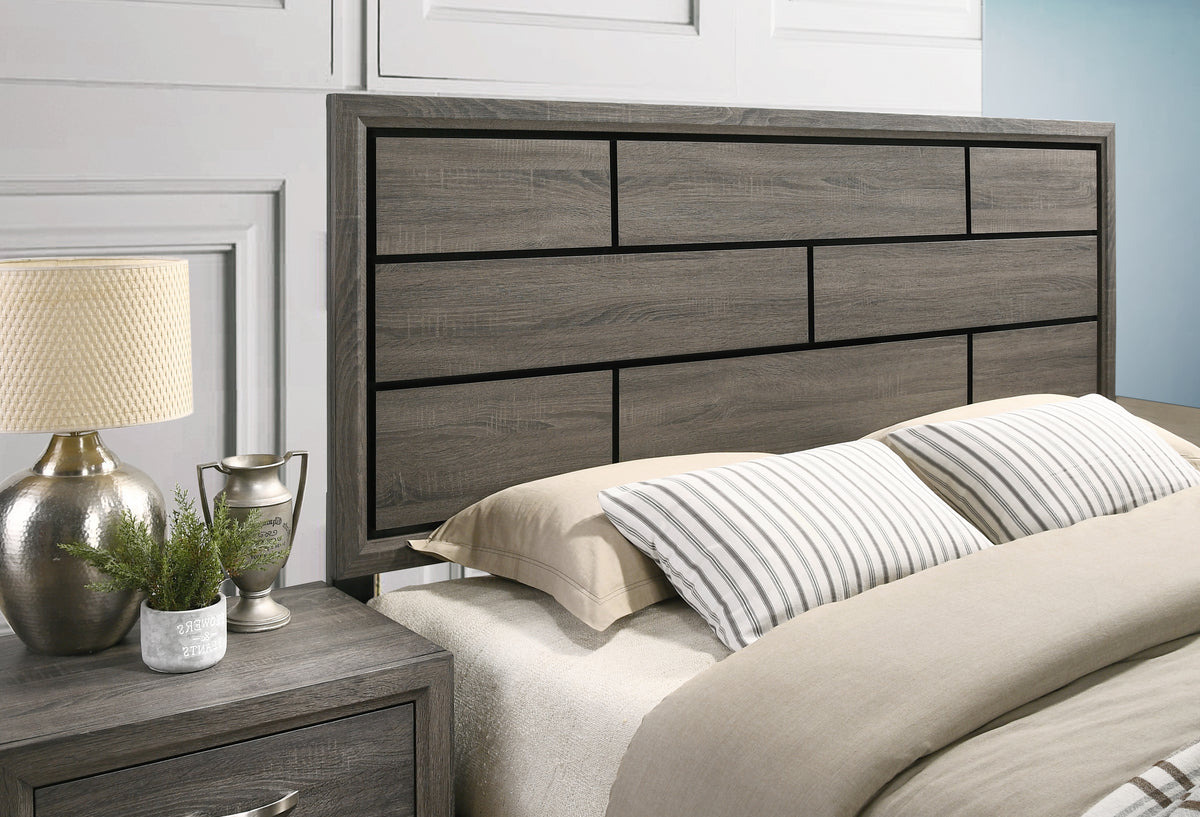 Stout Contemporary Panel Bedroom Collection – Roundhill Furniture