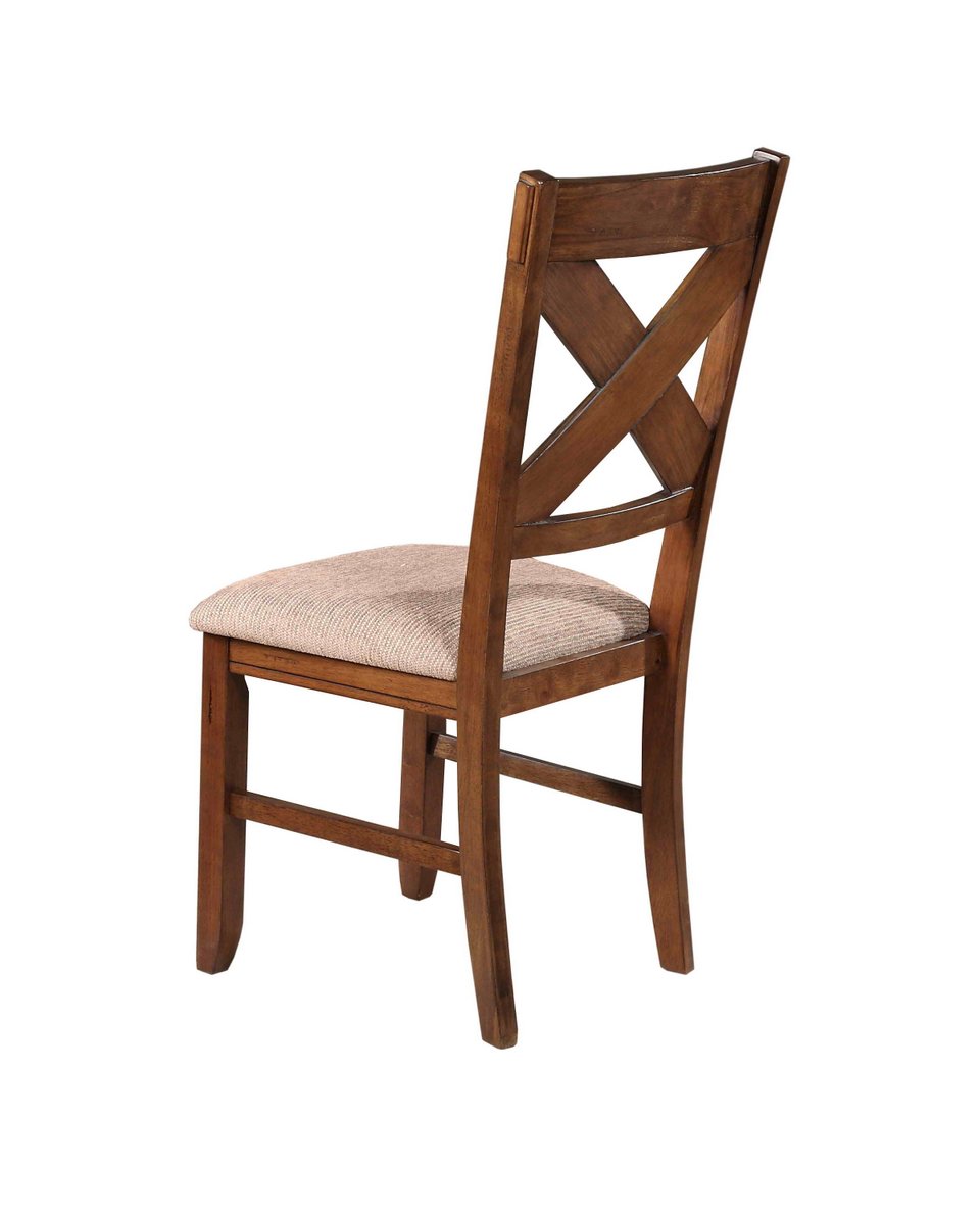 Karven Solid Wood Dining Chairs, Set of 2
