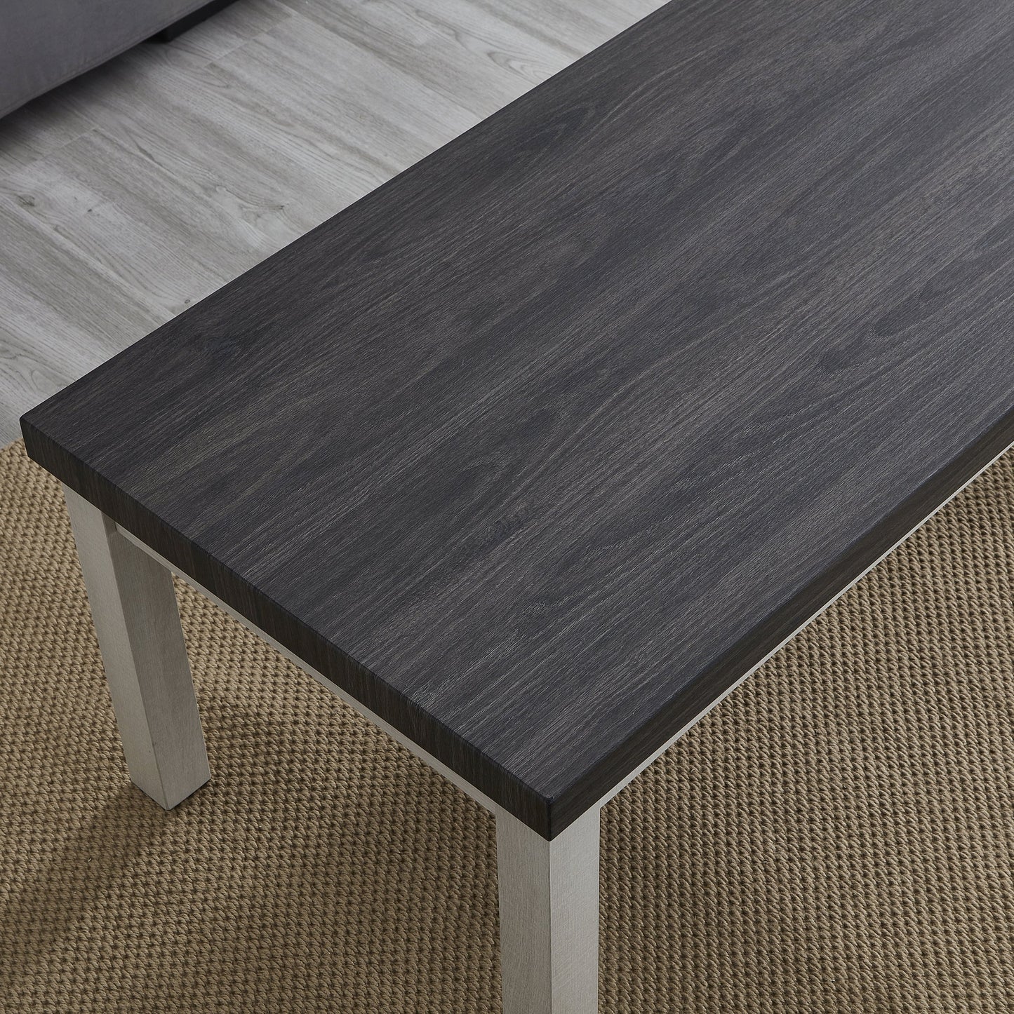 Ronan Two-tone Wood Rectangle Coffee Table