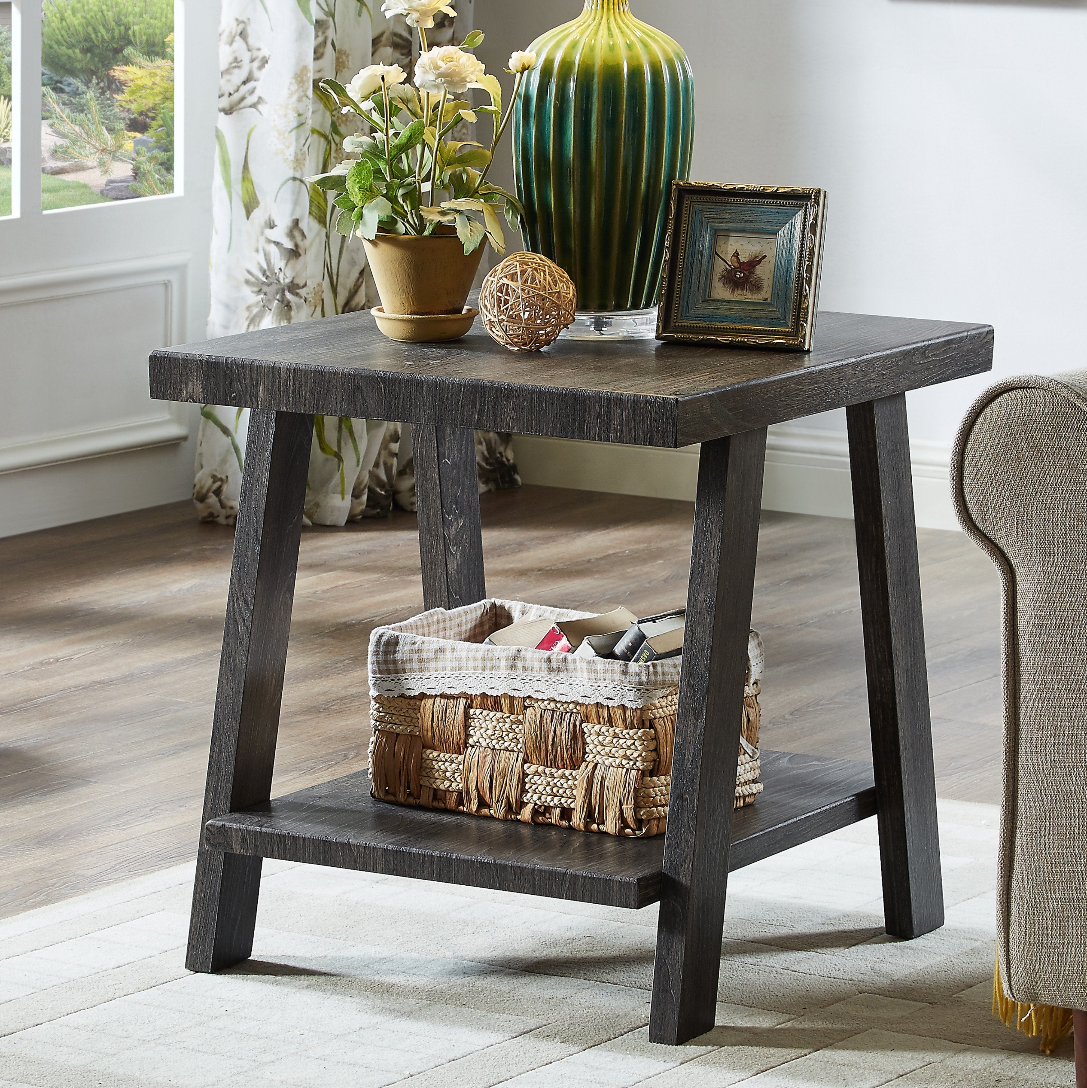 Charcoal coffee deals table set