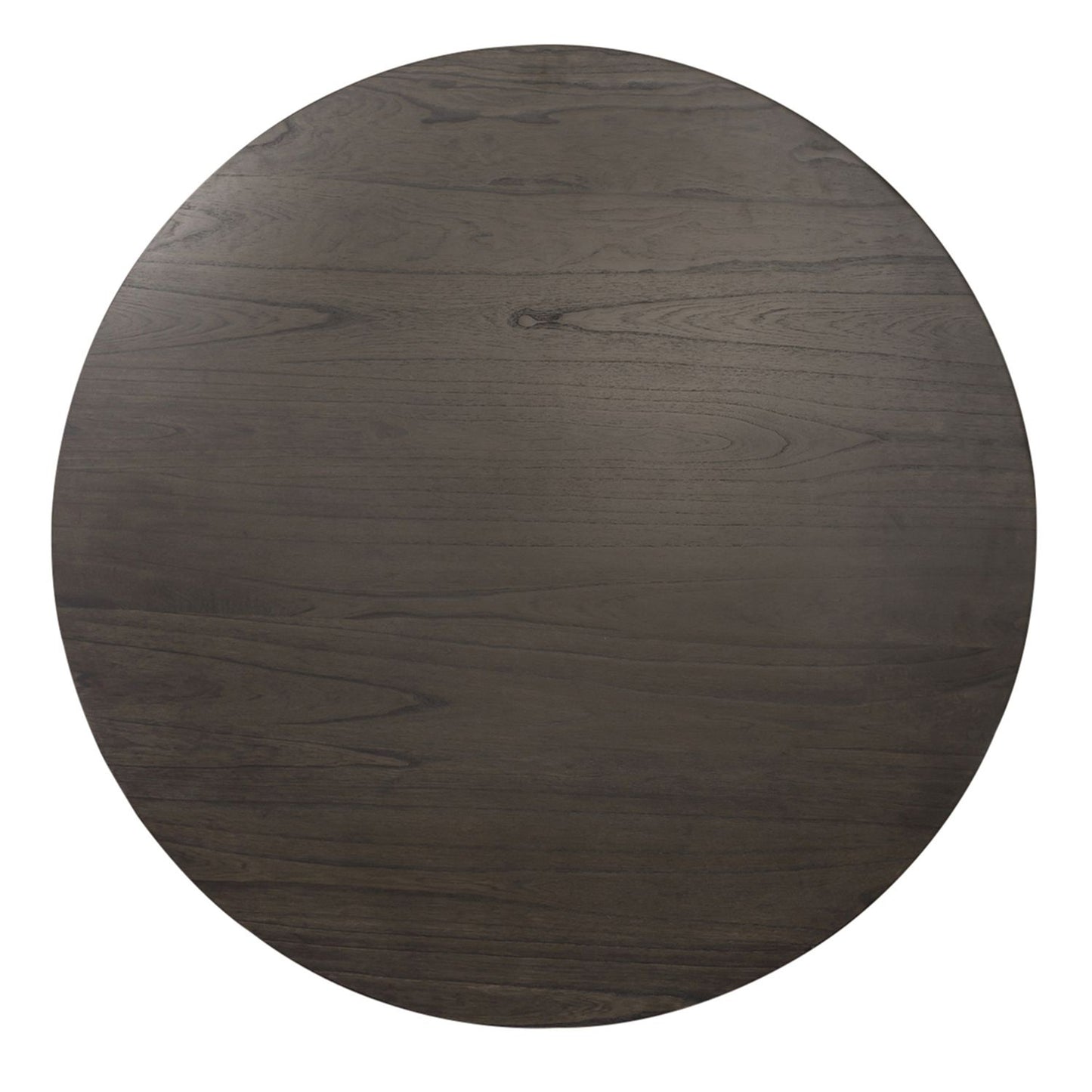 Almeta Dining Set - Crisscross X Base Round Table with 4 Chairs in Dark Umber Brown Finish