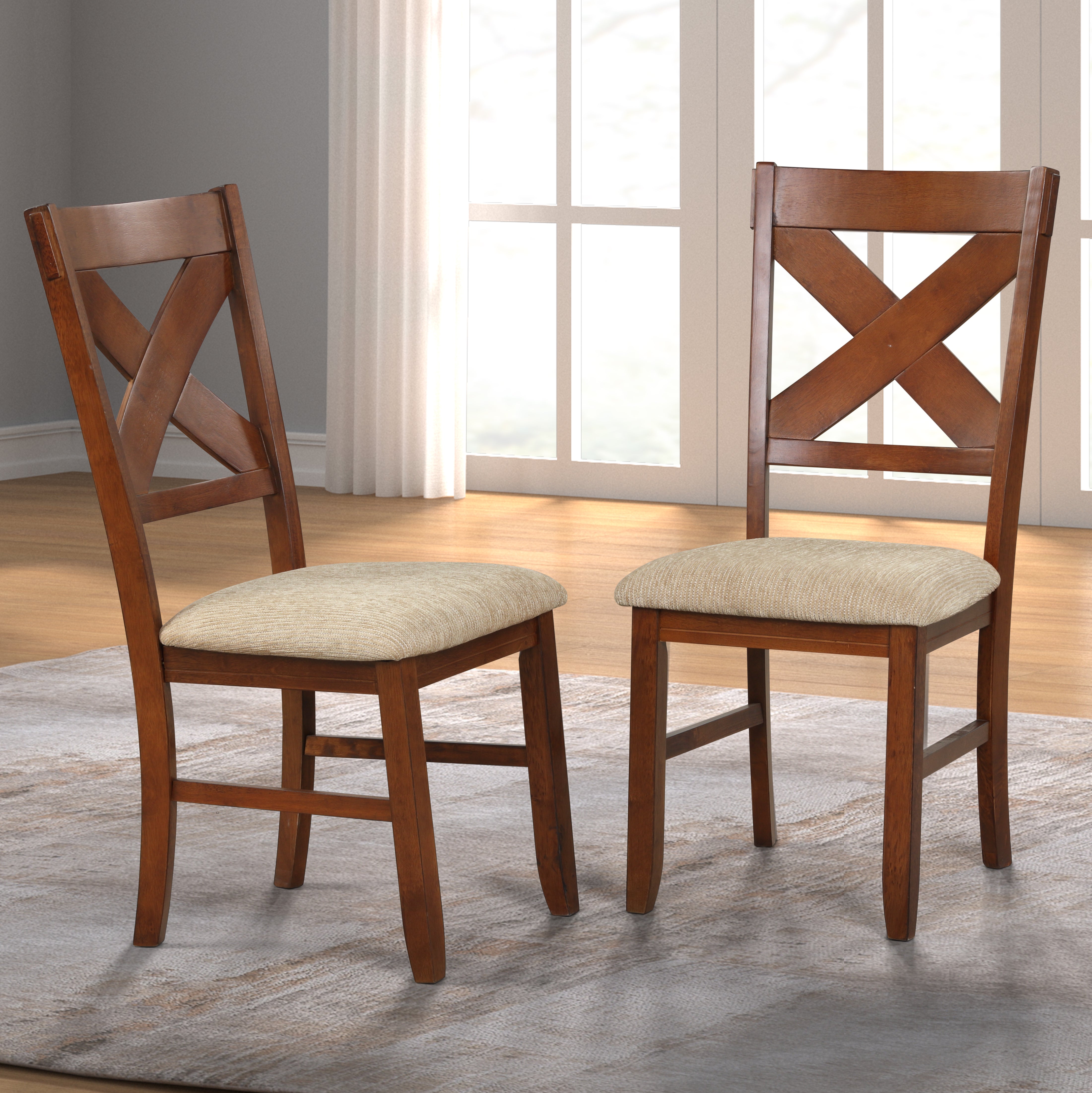 Cross back dining discount set